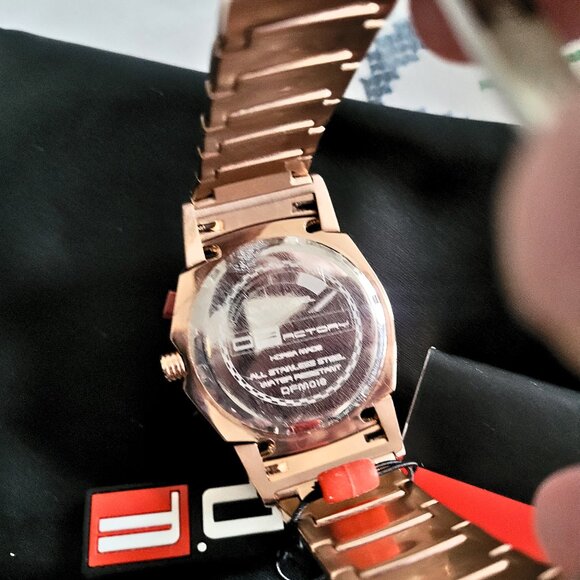 D.Factory Black-Label Rose Gold Chronograph Men's Watch - Picture 6 of 7